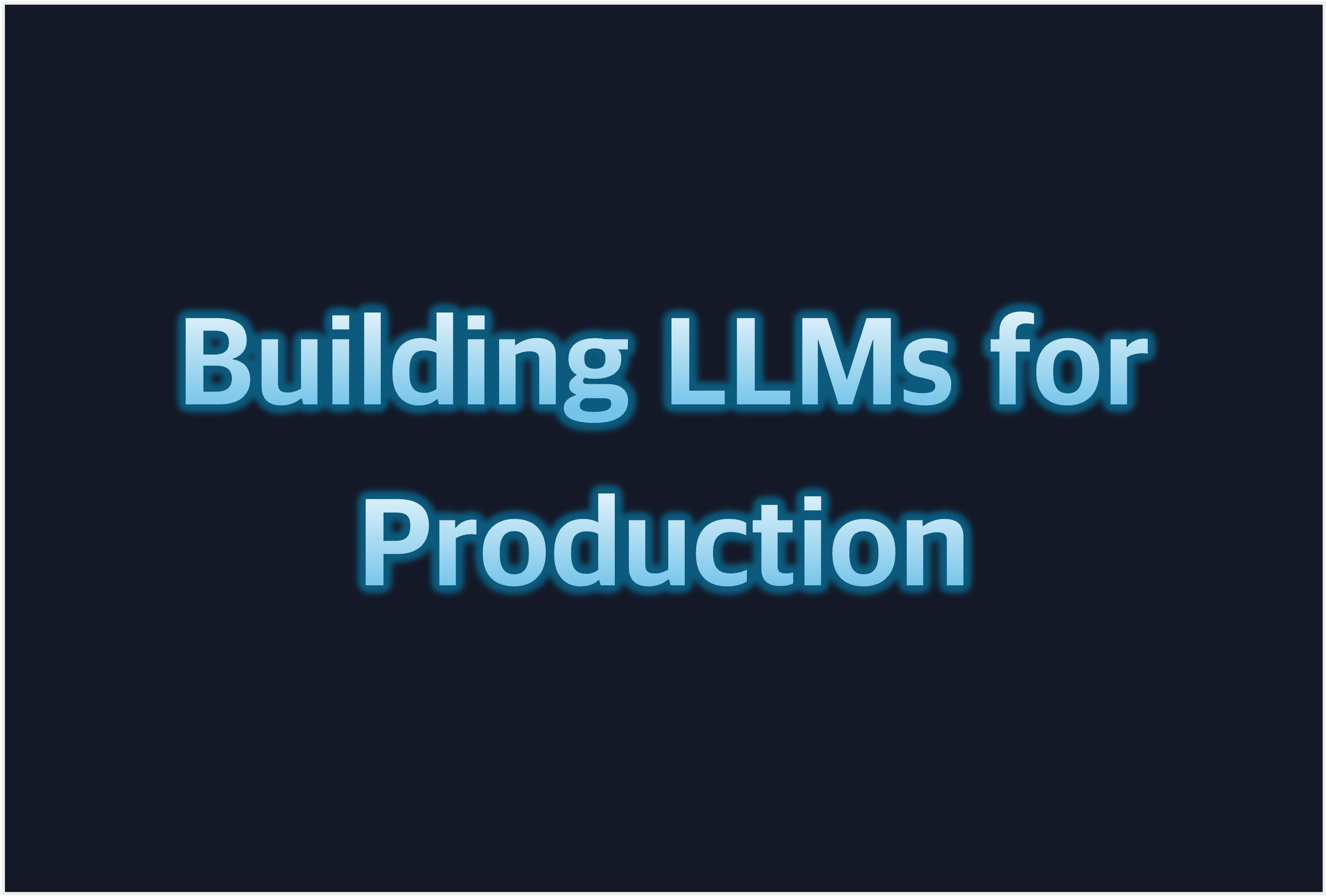 (Book Review) Building LLMs for Production